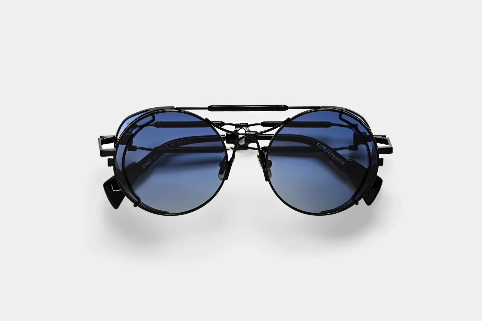 Swag Eyewear Extravagante Black Blue authorized collaboration reference, product view