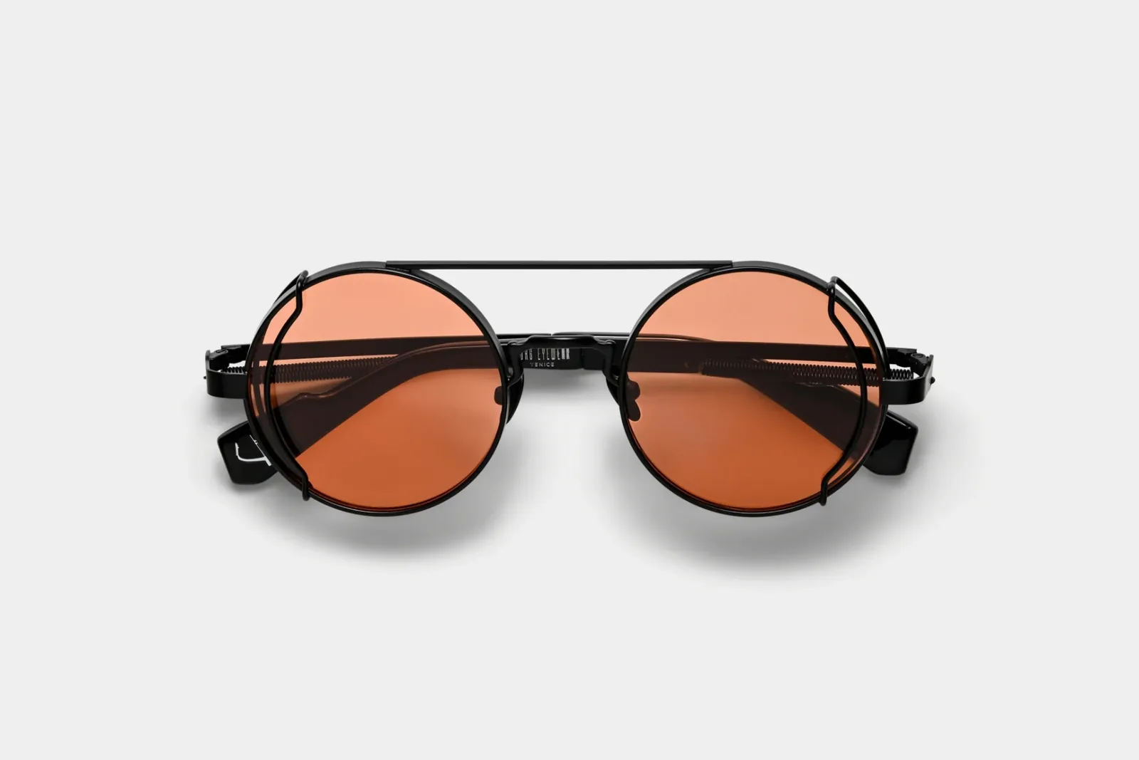Swag Eyewear SW-02 Black Amber authorized collaboration reference, product view