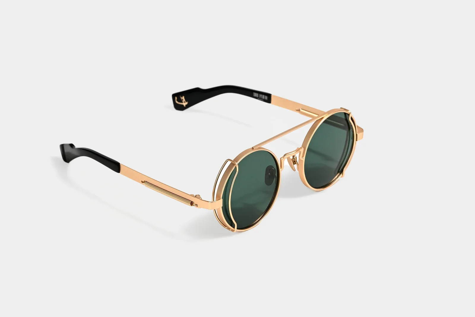 Swag Eyewear SW-02 Gold Green product reference view 2
