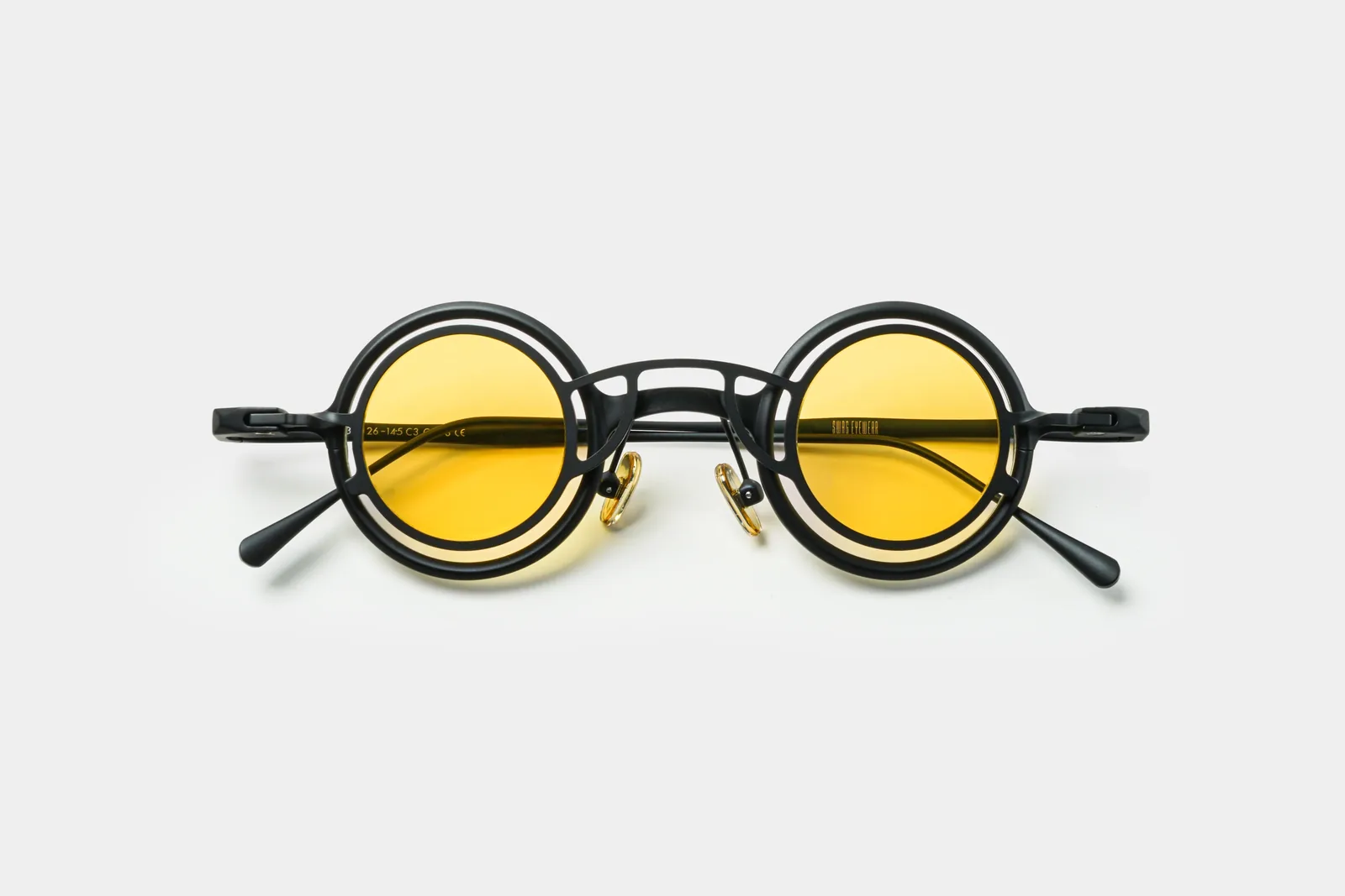 Swag Eyewear SW-08 Black authorized collaboration reference, product view