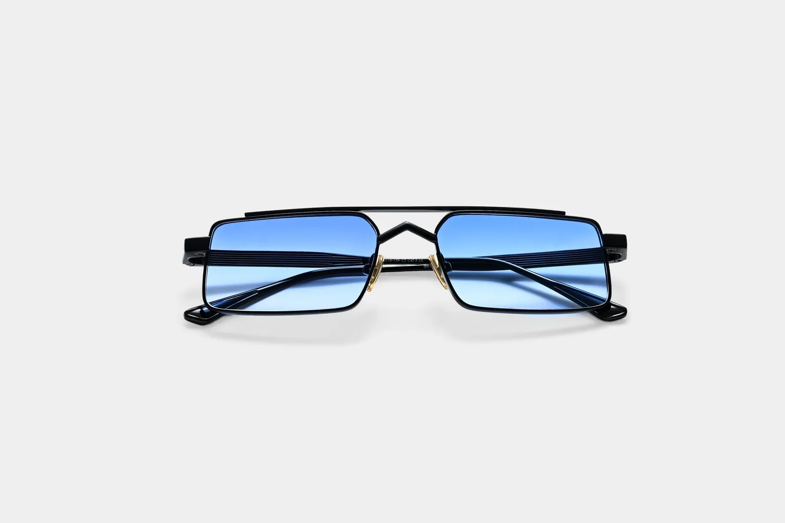 Swag Eyewear SW-14 Black Blue authorized collaboration reference, product view
