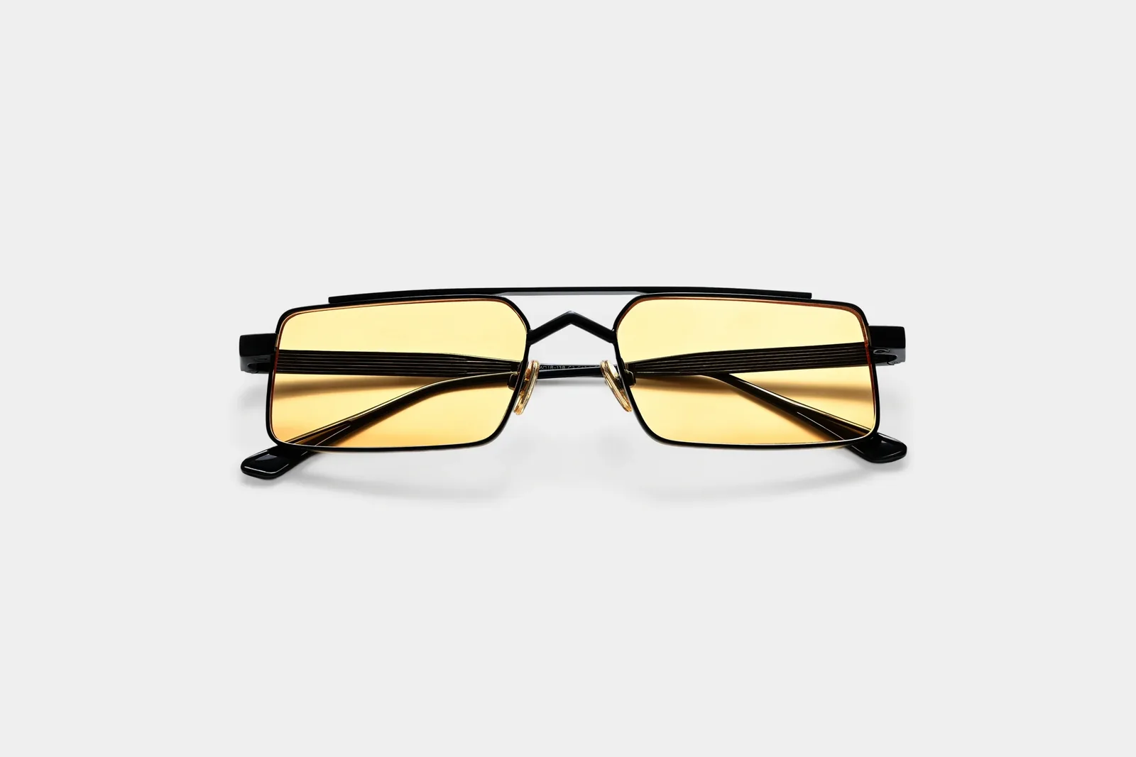 Swag Eyewear SW-14 Black Yellow authorized collaboration reference, product view