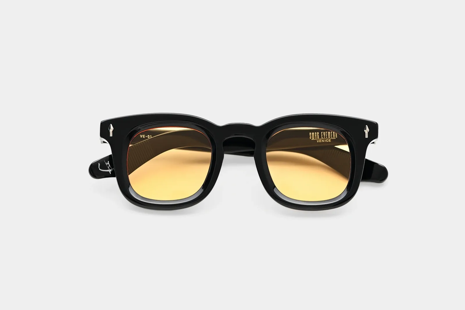 Swag Eyewear VE-01 BLACK authorized collaboration reference, product view