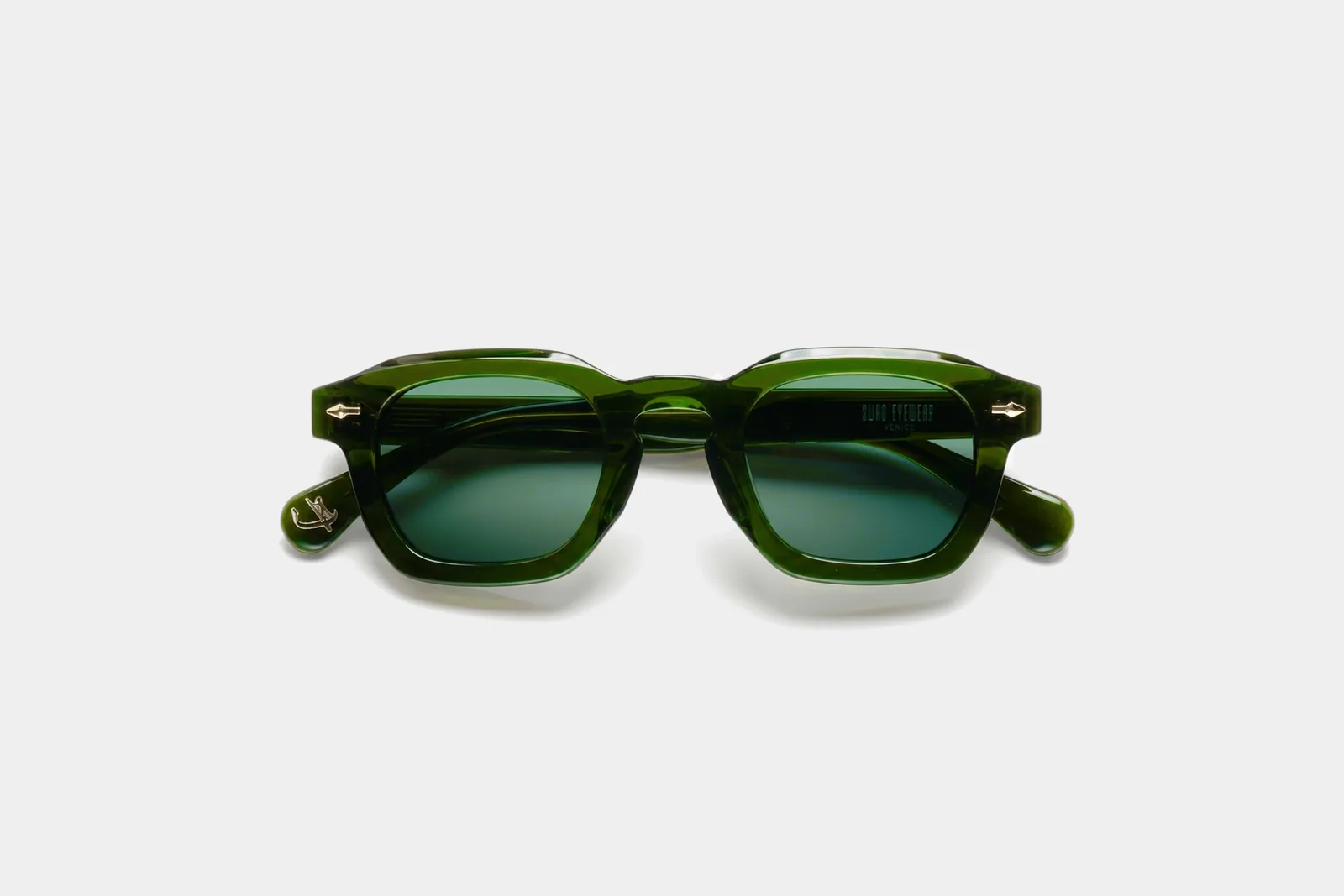 Swag Eyewear VE-17 Green authorized collaboration reference, product view